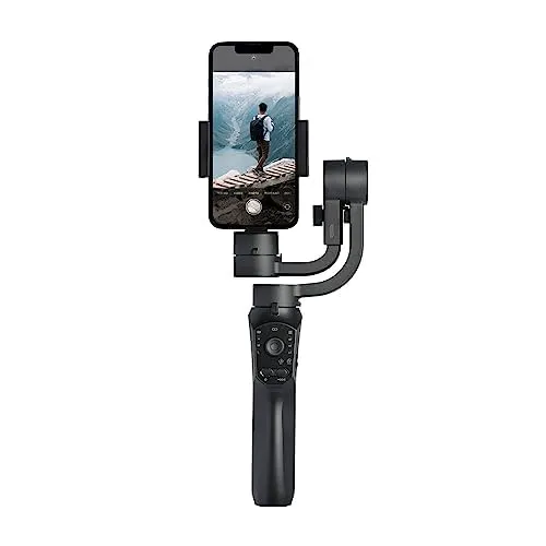 Handheld Gimbal Stabiliser with 3-Axis Feature andTripod, Facial Tracking