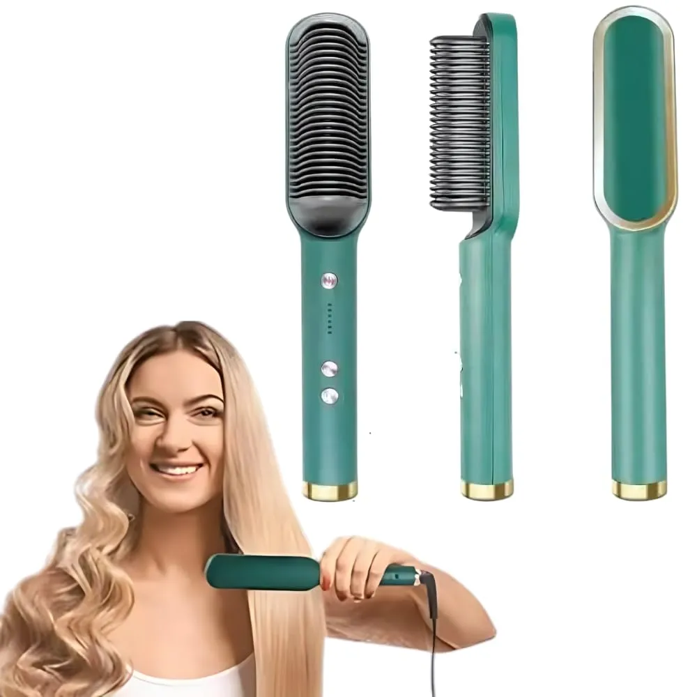 Heating Hair Straightening Brush