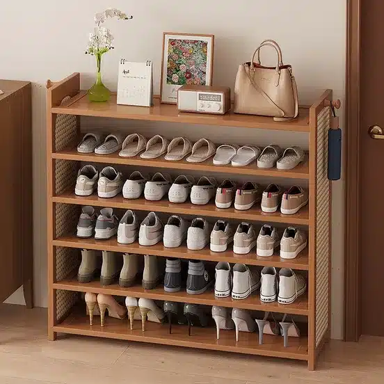 Compact Shoe Rack Storage