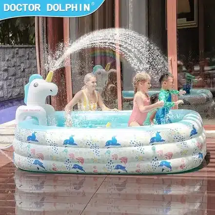 Inflatable Kids Splash Swimming Pool