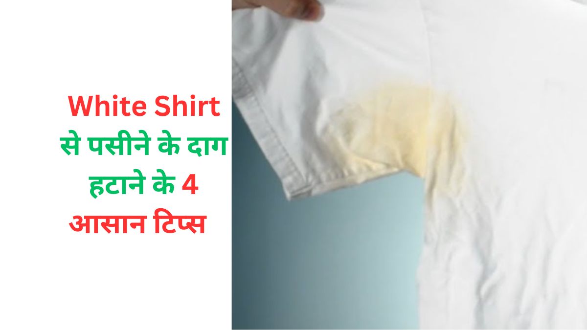 Remove Yellow Stains from White Shirt